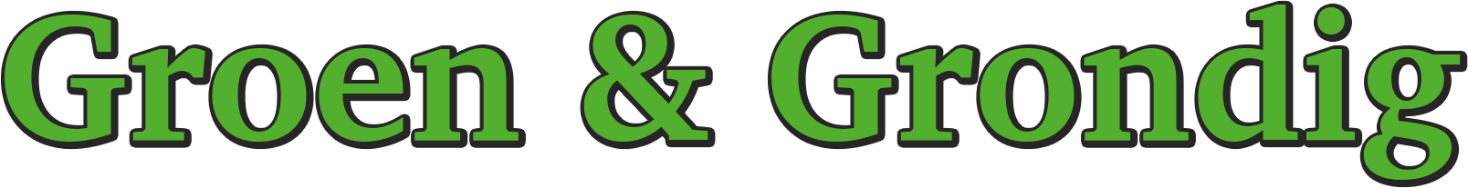 Groen & Grondig Logo Large